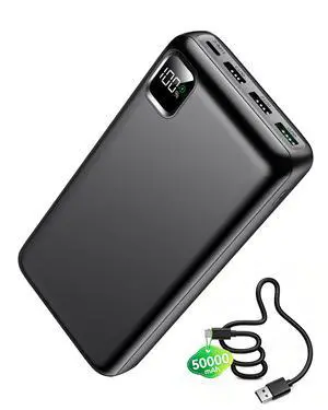Portable Charger Power Bank 50000mAh Fast Charging Battery Bank Portable Charger Power Bank 50000mAh Fast Charging Battery Bank
