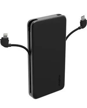Powerstation Plus 10,000mAh Power Bank - Has Integrated USB-C and Lightning Cables, Fast Charging for Smartphones, Tablets, and iPhones Powerstation Plus 10,000mAh Power Bank - Has Integrated USB-C and Lightning Cables, Fast Charging for Smartphones, Tablets, and iPhones
