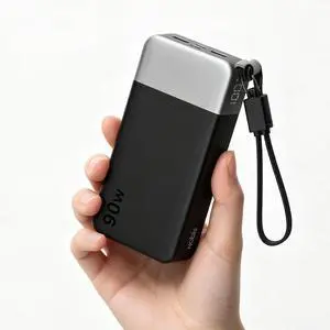 Portable Charger 90W 20000mAh Power Bank with Detachable C-Cable Portable Charger 90W 20000mAh Power Bank with Detachable C-Cable