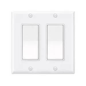 Single Pole Rocker Combo Decora Light Switch Single Pole Rocker Combo Decora Light Switch