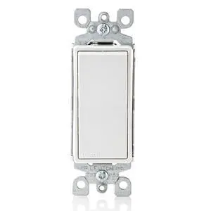 Decora Antimicrobial Treated Single Pole Switch, 10-Pack, 5601-XAW, White Decora Antimicrobial Treated Single Pole Switch, 10-Pack, 5601-XAW, White