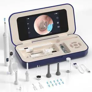 Ear Wax Removal Kit with Screen Ear Cleaner with Camera Visual Tweezers Ear Wax Removal Kit with Screen Ear Cleaner with Camera Visual Tweezers