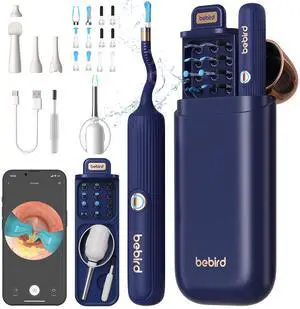 BEBIRD Ear Wax Removal Tool Camera, Wireless Otoscope Ear Cleaner Kit BEBIRD Ear Wax Removal Tool Camera, Wireless Otoscope Ear Cleaner Kit