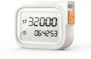 3D Pedometer for Walking, Accurate Digital Step Counter with Removable Lanyard, Fitness Tracker for Daily Activity Step & Sport Time Data-10-Step Smart Calibration 3D Pedometer for Walking, Accurate Digital Step Counter with Removable Lanyard, Fitness Tracker for Daily Activity Step & Sport Time Data-10-Step Smart Calibration