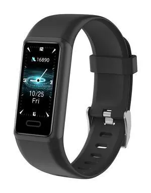 Fitness Tracker with Heart Rate Monitor Sleep Tracker Steps Counter Messages Notification Alarm Clocks Stopwatch Pedometer Watch Activity Tracker IP68 Waterproof (Pure Black) Fitness Tracker with Heart Rate Monitor Sleep Tracker Steps Counter Messages Notification Alarm Clocks Stopwatch Pedometer Watch Activity Tracker IP68 Waterproof (Pure Black)