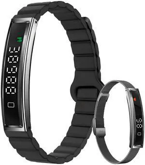 Pedometer Step Counter Fitness Tracker Bracelet with Time Display, Accurate Steps Calories and Distance Tracking, Heart Rate and Sleep Monitor, IP68 Waterproof Slim Activity Band for Women and Men Pedometer Step Counter Fitness Tracker Bracelet with Time Display, Accurate Steps Calories and Distance Tracking, Heart Rate and Sleep Monitor, IP68 Waterproof Slim Activity Band for Women and Men