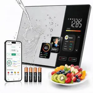 Smart Nutrition Food Scale, TFT Color Screen, Fitdays+ App, 50 Offline Foods, Sync Apple Health & Fitbit, 11lb Stainless Steel Digital Kitchen Scale for Weight Loss & Baking Smart Nutrition Food Scale, TFT Color Screen, Fitdays+ App, 50 Offline Foods, Sync Apple Health & Fitbit, 11lb Stainless Steel Digital Kitchen Scale for Weight Loss & Baking