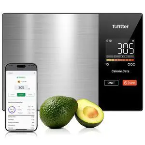Kitchen Scales Food Scales Calorie Counting Nutrition Food Scale with Free App & Bluetooth Tracks 20 Nutrients. 1g/0.1oz Precision Tare Function For Weight Loss, Fitness, Baking & Meal Prep Kitchen Scales Food Scales Calorie Counting Nutrition Food Scale with Free App & Bluetooth Tracks 20 Nutrients. 1g/0.1oz Precision Tare Function For Weight Loss, Fitness, Baking & Meal Prep