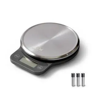 Q-Series Digital Food Scale, Metal Gray Q-Series Digital Food Scale, Metal Gray