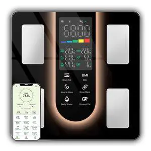 Smart Scale for Body Weight:23 Metrics Digital Scale for Health-Conscious Users - 5.8" Color Display Body Fat Scale, Bluetooth Sync, Accurate Tracking, ABS Material, 400lbs Smart Scale for Body Weight:23 Metrics Digital Scale for Health-Conscious Users - 5.8" Color Display Body Fat Scale, Bluetooth Sync, Accurate Tracking, ABS Material, 400lbs