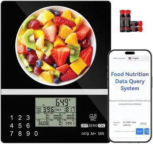 5000g Smart Nutrition Scale, Kitchen Scale with Food Code 5000g Smart Nutrition Scale, Kitchen Scale with Food Code