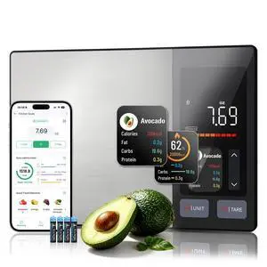 Smart Food Scale with Nutritional Calculator & TFT Display, Black Smart Food Scale with Nutritional Calculator & TFT Display, Black