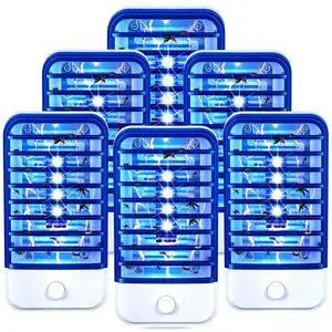 2026 New Bug Zapper Indoor Plug in Flying Insect Trap, Electronic Mosquito Zapper Ultimate Fly Zappers Gnat Traps Lamp for Home, Kitchen, Bedroom, Living Room,Office (6 Units) 2026 New Bug Zapper Indoor Plug in Flying Insect Trap, Electronic Mosquito Zapper Ultimate Fly Zappers Gnat Traps Lamp for Home, Kitchen, Bedroom, Living Room,Office (6 Units)