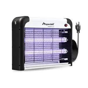 Electric Bug Zapper, 20W UV Bulbs, High Voltage Mosquito, Fly and Moth Killer, Indoor and Covered Outdoor Insect Control for Gnat and Fruit Flies, Easy-Mount Design with Hanging Chain Electric Bug Zapper, 20W UV Bulbs, High Voltage Mosquito, Fly and Moth Killer, Indoor and Covered Outdoor Insect Control for Gnat and Fruit Flies, Easy-Mount Design with Hanging Chain