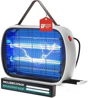 Bug Zapper Indoor for 5000 Sq. Ft., 20W Instant Electric Mosquito Zapper, High-Voltage Fly Zapper, Fruit Fly Traps Fly Killer -MA015 Bug Zapper Indoor for 5000 Sq. Ft., 20W Instant Electric Mosquito Zapper, High-Voltage Fly Zapper, Fruit Fly Traps Fly Killer -MA015