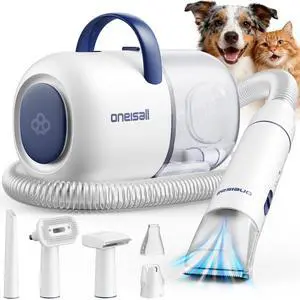 Dog Grooming Vacuum Kit with 6 Tools Dog Grooming Vacuum Kit with 6 Tools