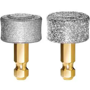 Dog Nail Grinder - Hard & Soft Replacement Heads - Small & Large Dogs - Premium Quality - Diamond Tip Drill Bit - Professional Dog Nail Trimmers - Grooming Tool kit - 2 Pack Dog Nail Grinder - Hard & Soft Replacement Heads - Small & Large Dogs - Premium Quality - Diamond Tip Drill Bit - Professional Dog Nail Trimmers - Grooming Tool kit - 2 Pack
