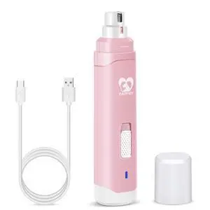 Dog Nail Grinder Upgraded - Professional 2-Speed Whisper-Quiet Electric Pet Nail Trimmer Painless Paws Grooming & Smoothing for Small Medium Large Dogs & Cats Dog Nail Grinder Upgraded - Professional 2-Speed Whisper-Quiet Electric Pet Nail Trimmer Painless Paws Grooming & Smoothing for Small Medium Large Dogs & Cats