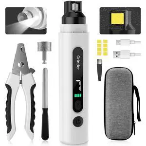 Dog Nail Grinder, Safe Electric Pet Nail Trimmer for Dog Grooming Dog Nail Grinder, Safe Electric Pet Nail Trimmer for Dog Grooming