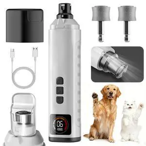 2026 Upgraded Dog Nail Grinder, Brushless Motor Drive 30 db Ultra Quiet 2026 Upgraded Dog Nail Grinder, Brushless Motor Drive 30 db Ultra Quiet