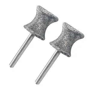 Diamond Rotary Nail Grinder Bits for Dog, 2PCS Diamond Dog Nail Grinder Head for Dremel,1/8" Replacement Grinder Wheel Pets Nail Grooming Tools for Medium Large Dogs Diamond Rotary Nail Grinder Bits for Dog, 2PCS Diamond Dog Nail Grinder Head for Dremel,1/8" Replacement Grinder Wheel Pets Nail Grooming Tools for Medium Large Dogs