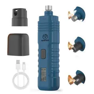 Dog Nail Grinder with LCD Display Quiet Electric Nail Trimmer with Dual LED Light, Safe for Black & Thick Nails, Rechargeable for Small Medium Large Dogs & Cats (Blue) Dog Nail Grinder with LCD Display Quiet Electric Nail Trimmer with Dual LED Light, Safe for Black & Thick Nails, Rechargeable for Small Medium Large Dogs & Cats (Blue)