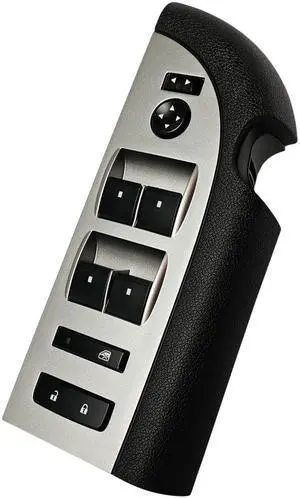 Window Master Switch Assembly for 2007, 2008, 2009 Chevrolet Silverado & GMC Sierra (Crew, Extended Cab Pickup, Full Assembly, Chevy, Control, Power) Window Master Switch Assembly for 2007, 2008, 2009 Chevrolet Silverado & GMC Sierra (Crew, Extended Cab Pickup, Full Assembly, Chevy, Control, Power)