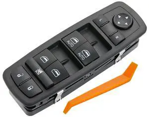 Master Power Window Switch for 2014-15 Dodge Durango 2014-15 Jeep Grand Cherokee.Front Left Driver Side Control switches.OEM 68184802AC 10099221 Master Power Window Switch for 2014-15 Dodge Durango 2014-15 Jeep Grand Cherokee.Front Left Driver Side Control switches.OEM 68184802AC 10099221