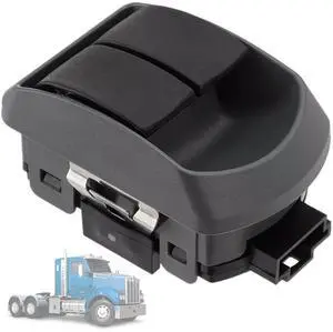 Dual Window Switch,Compatible with Paccar Kenworth VehiclesElectric Window Lifter Switches Replace P/N P27-1069 P271069 Black Dual Window Switch,Compatible with Paccar Kenworth VehiclesElectric Window Lifter Switches Replace P/N P27-1069 P271069 Black