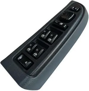 Window Master Switch & Dark Gray Bezel for 2003-2006 GMC Sierra, Chevrolet Silverado, Suburban, Tahoe, Yukon, Avalanche (Dark Pewter, Crew Cab,15883319, 15883320, 15883321,15883323) Window Master Switch & Dark Gray Bezel for 2003-2006 GMC Sierra, Chevrolet Silverado, Suburban, Tahoe, Yukon, Avalanche (Dark Pewter, Crew Cab,15883319, 15883320, 15883321,15883323)