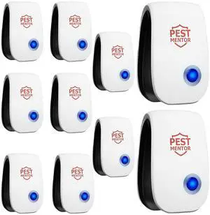 Ultrasonic Pest Repellent 10Pack, Pest Control for Bugs, Roach, Rodent, Spider, Insect Repellent Device for Home Kitchen, Bedroom Ultrasonic Pest Repellent 10Pack, Pest Control for Bugs, Roach, Rodent, Spider, Insect Repellent Device for Home Kitchen, Bedroom