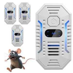 2026 Upgrade Ultrasonic Pest Repeller, 4 Pack Plug-in Electronic Mouse Deterrent with Smart Frequency, Safe & Quiet Indoor Rodent Repellent for Mice, Rats, Roaches, Ants, Spiders, Mosquitoes & Bugs 2026 Upgrade Ultrasonic Pest Repeller, 4 Pack Plug-in Electronic Mouse Deterrent with Smart Frequency, Safe & Quiet Indoor Rodent Repellent for Mice, Rats, Roaches, Ants, Spiders, Mosquitoes & Bugs