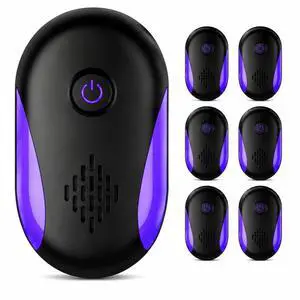 2026 Upgraded Ultrasonic Repeller 6 Packs, Indoor Ultrasonic Repellent for Roach, Rodent, Mouse, Bugs, Ant, Mosquito, Mice, Spider, Electronic Plug in Pest Control 2026 Upgraded Ultrasonic Repeller 6 Packs, Indoor Ultrasonic Repellent for Roach, Rodent, Mouse, Bugs, Ant, Mosquito, Mice, Spider, Electronic Plug in Pest Control