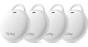Air Tracker Tags-4 Pack (iOS Only), Bluetooth Tracker for Apple Find My App Air Tracker Tags-4 Pack (iOS Only), Bluetooth Tracker for Apple Find My App