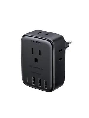 20W 8-Port European Travel Plug Adapter GaN 20W 8-Port European Travel Plug Adapter GaN