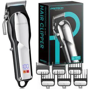 Professional Hair Clippers for Men, Stainless Steel Blades Professional Hair Clippers for Men, Stainless Steel Blades