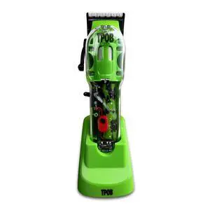 Slime 2 Barber Hair Clippers for Men 6800 RPM with Matte Green Case and X Fade Blade Slime 2 Barber Hair Clippers for Men 6800 RPM with Matte Green Case and X Fade Blade