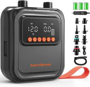 Rechargeable Electric Paddle Board Pump - 20PSI Portable 13500mAh Battery USB-C SUP Air Pump with 50% Faster Inflation for Inflatables, Kayaks, Tents, Boats, Pool (Black-13500mAh Battery) Rechargeable Electric Paddle Board Pump - 20PSI Portable 13500mAh Battery USB-C SUP Air Pump with 50% Faster Inflation for Inflatables, Kayaks, Tents, Boats, Pool (Black-13500mAh Battery)