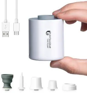 Portable Air Pump for Inflatables, 2.8 oz Ultra-Mini Air Pump with 1300mAh Battery USB Rechargeable to Inflate Deflate for Pool Floats Air Mattress Swimming Ring Vacuum Storage Bags Portable Air Pump for Inflatables, 2.8 oz Ultra-Mini Air Pump with 1300mAh Battery USB Rechargeable to Inflate Deflate for Pool Floats Air Mattress Swimming Ring Vacuum Storage Bags