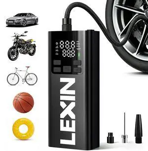 P5 Portable Tire Inflator, 150 PSI Air Pump for Car, Motorcycle, Bike P5 Portable Tire Inflator, 150 PSI Air Pump for Car, Motorcycle, Bike