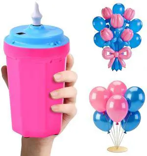 Portable Balloon Pump Electric, Rechargeable Cordless Balloon Pump Inflator for All Balloons, Latex 260q Foil Mylar Balloon Inflation, Quick-Fill Inflator& Deflator for Inflatables,Red & Blue Portable Balloon Pump Electric, Rechargeable Cordless Balloon Pump Inflator for All Balloons, Latex 260q Foil Mylar Balloon Inflation, Quick-Fill Inflator& Deflator for Inflatables,Red & Blue