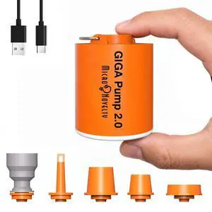 Portable Air Pump for Inflatables, Ultra-Light 1.7oz Rechargeable Mini Air Mattress Pump with Camping Light, Inflate Deflate for Air Mattress,Pool Floats, Vacuum Storage Bags Portable Air Pump for Inflatables, Ultra-Light 1.7oz Rechargeable Mini Air Mattress Pump with Camping Light, Inflate Deflate for Air Mattress,Pool Floats, Vacuum Storage Bags