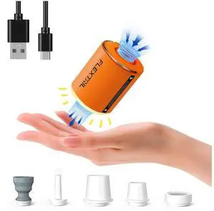 Portable Air Pump with Camping Lantern Tiny Pump 2X 4kPa Air Pump for Inflatables Rechargeable Air Mattress Pump with Magnetic Design for Sleeping Pads, Pool Floats, Swimming Rings(OG) Portable Air Pump with Camping Lantern Tiny Pump 2X 4kPa Air Pump for Inflatables Rechargeable Air Mattress Pump with Magnetic Design for Sleeping Pads, Pool Floats, Swimming Rings(OG)