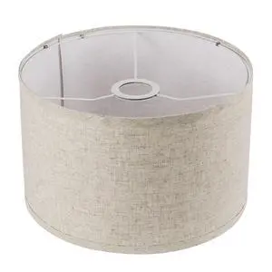 11"x11"x8" Assembly Required Lampshade for Floor Lamp, Table Lamp, Bedside Lamp, Fabric Drum Lampshade Classic Modern Style, Spider Fitter, Linen - Beige 11"x11"x8" Assembly Required Lampshade for Floor Lamp, Table Lamp, Bedside Lamp, Fabric Drum Lampshade Classic Modern Style, Spider Fitter, Linen - Beige