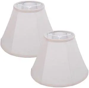 KD Lamp Shades Set of 2, 6x12x8.5 inch Natural Linen Lamp Shades for Table Lamps Medium Lamp Shade for Table Lamp & Bedside Lamp No Assembly Required (White) KD Lamp Shades Set of 2, 6x12x8.5 inch Natural Linen Lamp Shades for Table Lamps Medium Lamp Shade for Table Lamp & Bedside Lamp No Assembly Required (White)