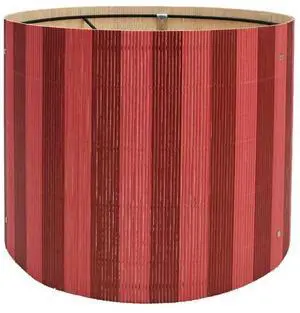 Bohemian lamp shade Art decorative Red Mix Stripes Minimalist 11.8x9Inch Bohemian lamp shade Art decorative Red Mix Stripes Minimalist 11.8x9Inch