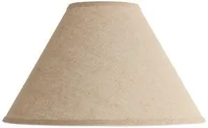Pre-Assembled Denni Fine Large Burlap Empire Shade 6x17x11.5 (Spider) Pre-Assembled Denni Fine Large Burlap Empire Shade 6x17x11.5 (Spider)