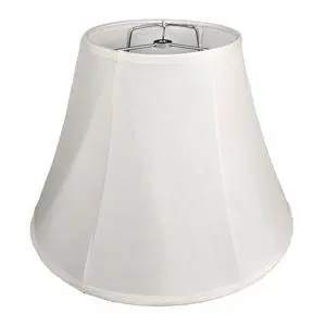White Bell Lamp Shade, Large Replacement Lampshade,8" x 16" x 12" White Bell Lamp Shade, Large Replacement Lampshade,8" x 16" x 12"