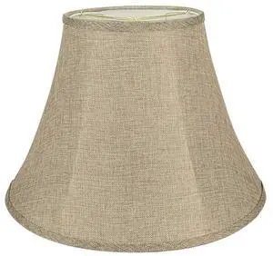 38001A Collapsible Traditional Handsewn Bell Shape Spider Construction Lamp Shade in Wheat, 9" Top x 18" Bottom x 13" Slant Height 38001A Collapsible Traditional Handsewn Bell Shape Spider Construction Lamp Shade in Wheat, 9" Top x 18" Bottom x 13" Slant Height