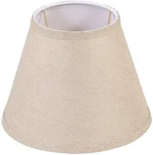 56028, Empire Uno Lamp Shade in Medium Brown Burlap Textured Fabric, 5" Top x 9" Bottom x 7" Slant Height, Slip UNO 33mm 56028, Empire Uno Lamp Shade in Medium Brown Burlap Textured Fabric, 5" Top x 9" Bottom x 7" Slant Height, Slip UNO 33mm